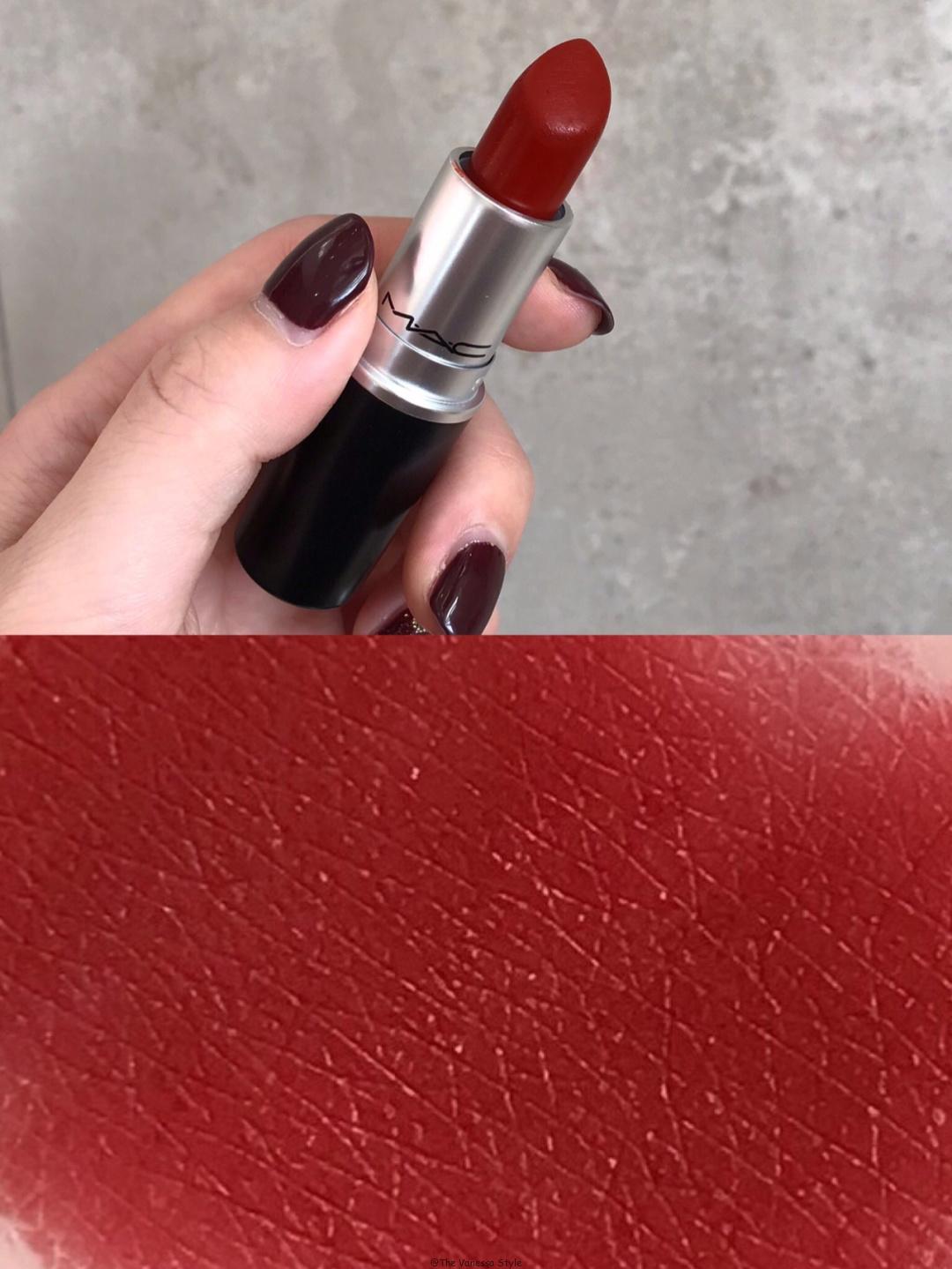 13256473471665079 - Mac Chili Matte Lipstick Swatches and Review 2021