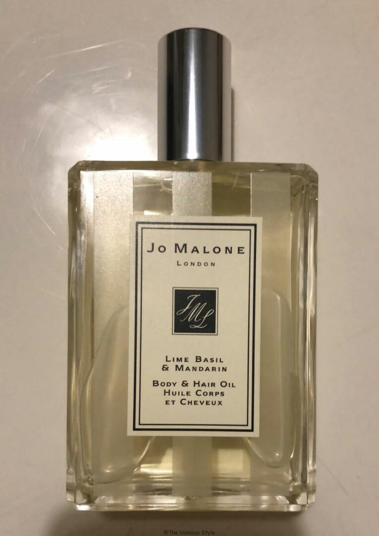 Jo Malone Share Lime Basil & Mandarin Bath Oil Review | The Vanessa Style